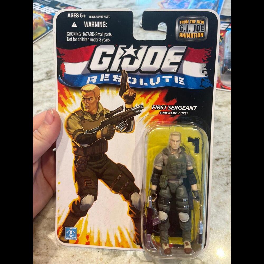 Hasbro‎ GI Joe Resolute First Sergeant "Duke" Action Figure SEALED NEW!
